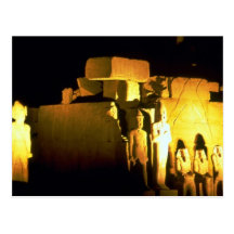 Temple of Amon, Karnak Temple, Luxor, Egypt Desert Post Card