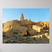 Temple of Amun ORACLE Siwa Oasis in Egypt Posters