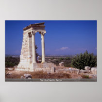 Temple of Apollo, Cyprus Posters