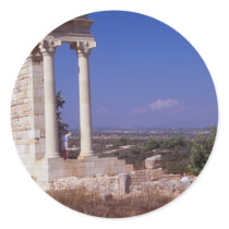 Temple of Apollo, Cyprus Round Sticker