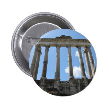 Temple of Saturn - early 4th century BC Pinback Button