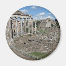 Temple of Saturn, Forum Romanum Refrigerator Magnets