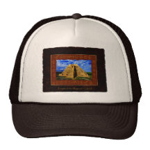 "Temple of the Magician" Gift item Trucker Hat