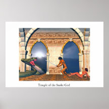 Temple of the Snake God Poster