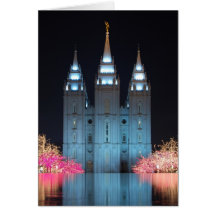 Temple Reflected Notecard