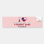Temple, Texas Bumper Sticker