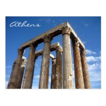 temple zeus post cards