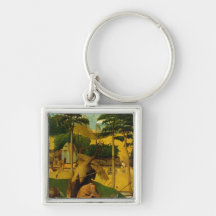 Temptation of St. Anthony, 1490 Key Chains