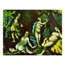 Temptation Of St. Anthony By Paul Cézanne Personalized Invitation