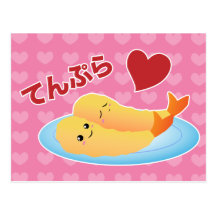 Tempura Love Post Card