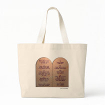 Ten Commandments Tote Bag