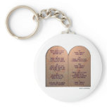 Ten Commandments keychains