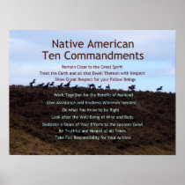 Ten Commandments Posters