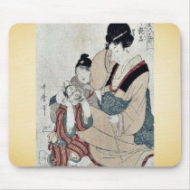 Ten erotic names by Kitagawa, Utamaro Ukiyoe Mouse Pads