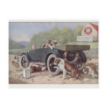 Ten Miles to a Garage - Postcard