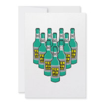 ten pin beer bowling humour personalized announcements