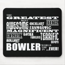 Ten Pin Bowling Bowlers Greatest Bowler World Ever Mousemat