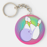 Ten Pin Bowling Key Chains
