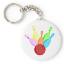 Ten Pin Bowling keychains