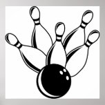 Ten Pin Bowling Print