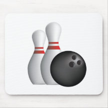 ten pins x 1 mouse pad