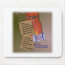 Ten Words Mouse Pad