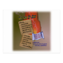 Ten Words Post Card