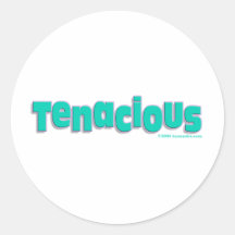 Tenacious Sticker