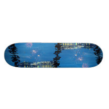 Tenby fireworks display custom skateboard