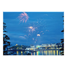 Tenby fireworks display personalized invitation