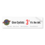 Tennessee 3' Law Bumper Sticker