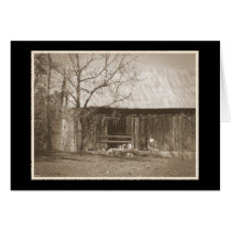 Tennessee Farm Old Barn Greeting Card