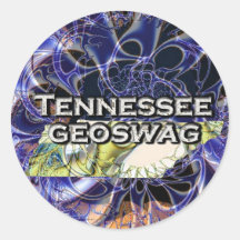 Tennessee Geocaching Supplies Stickers Geoswag