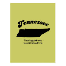 Tennessee Motto - Thank goodness Post Card