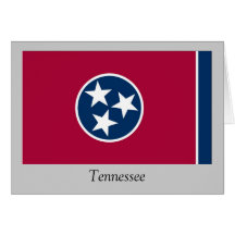 Tennessee State Flag Greeting Card