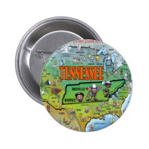 Tennessee USA Map Pins