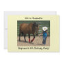 Tennessee Walking Horse and Girl - Party