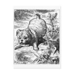 Tenniel's Alice In Wonderland Postcard