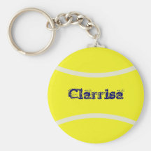 Tennis Ball Key Chain