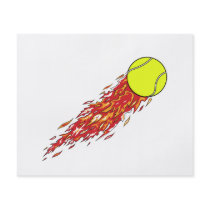 tennis ball on fire flames flyers