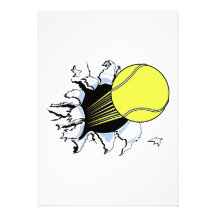 tennis ball ripping through announcement