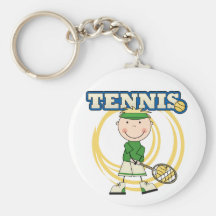 TENNIS - Blonde Boy T-shirts and Gifts Keychains