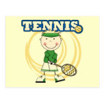 TENNIS - Blonde Boy T-shirts and Gifts Postcards