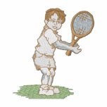 Tennis Boy embroidered shirts