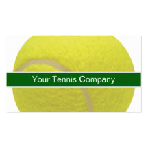 Tennis Business Cards