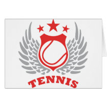 Tennis Grußkarten