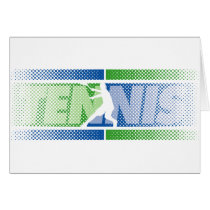 Tennis Cards in different designs