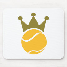 Tennis champion mousepads