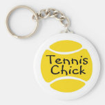 Tennis Chick Key Chains