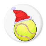 Tennis Christmas magnets